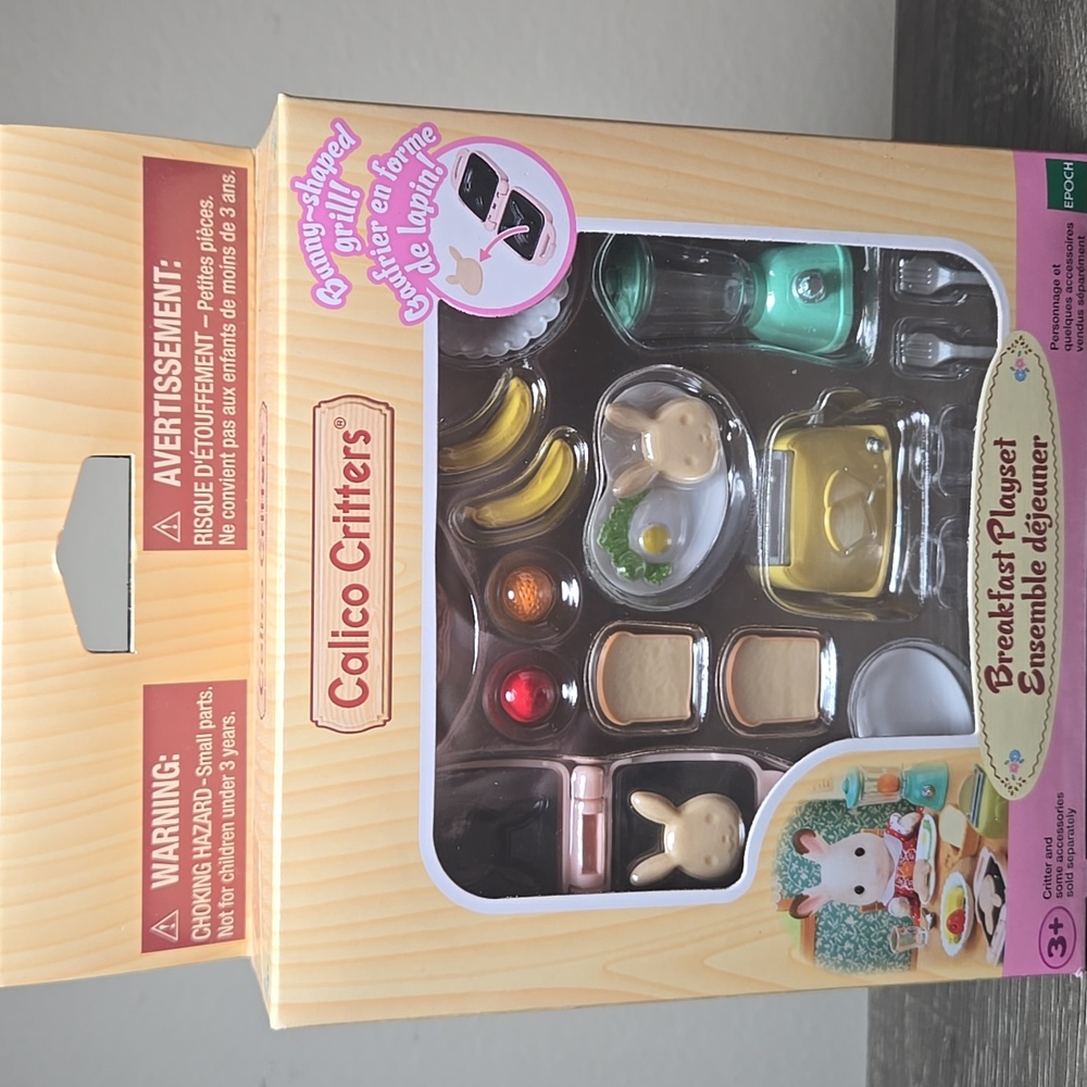 Calico Critter Breakfast Playset